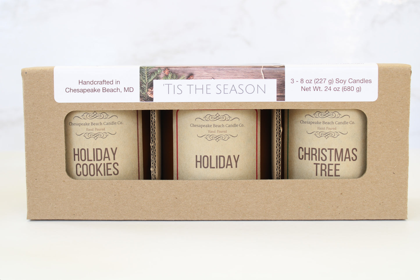 'Tis the Season Candle Trio