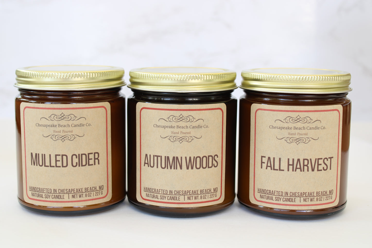Fall Vibes Candle Trio