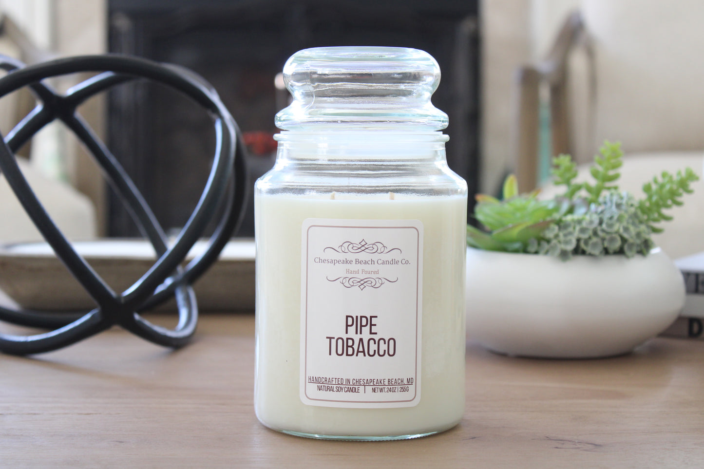 Pipe Tobacco Candle