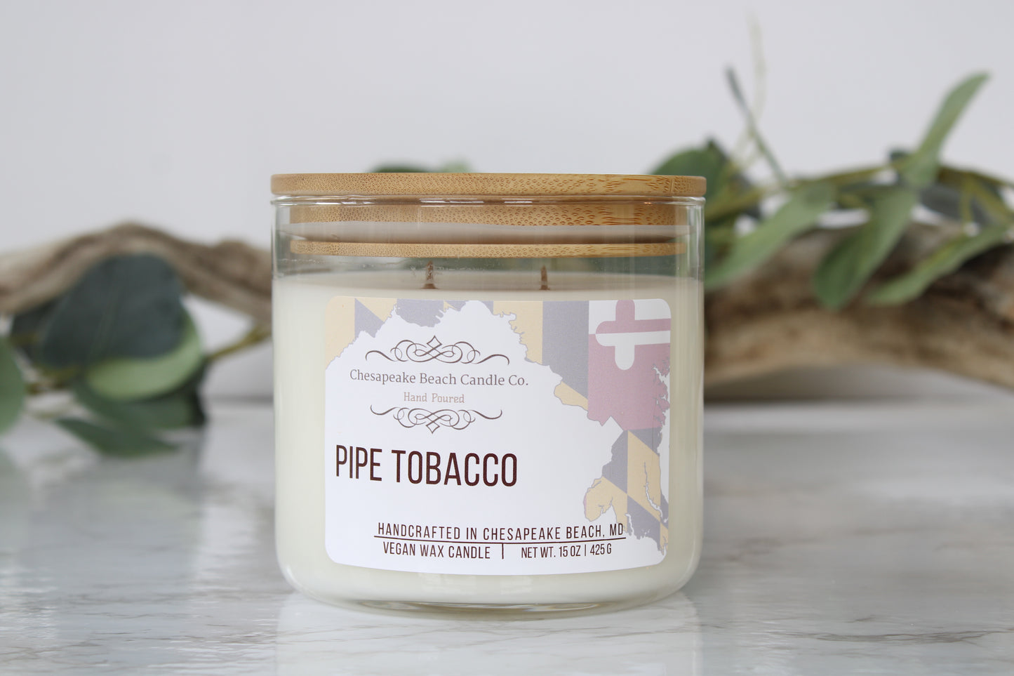 Pipe Tobacco Candle