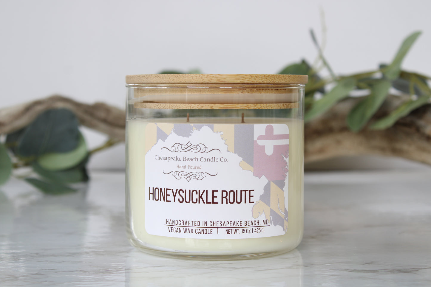 Honeysuckle Route Candle