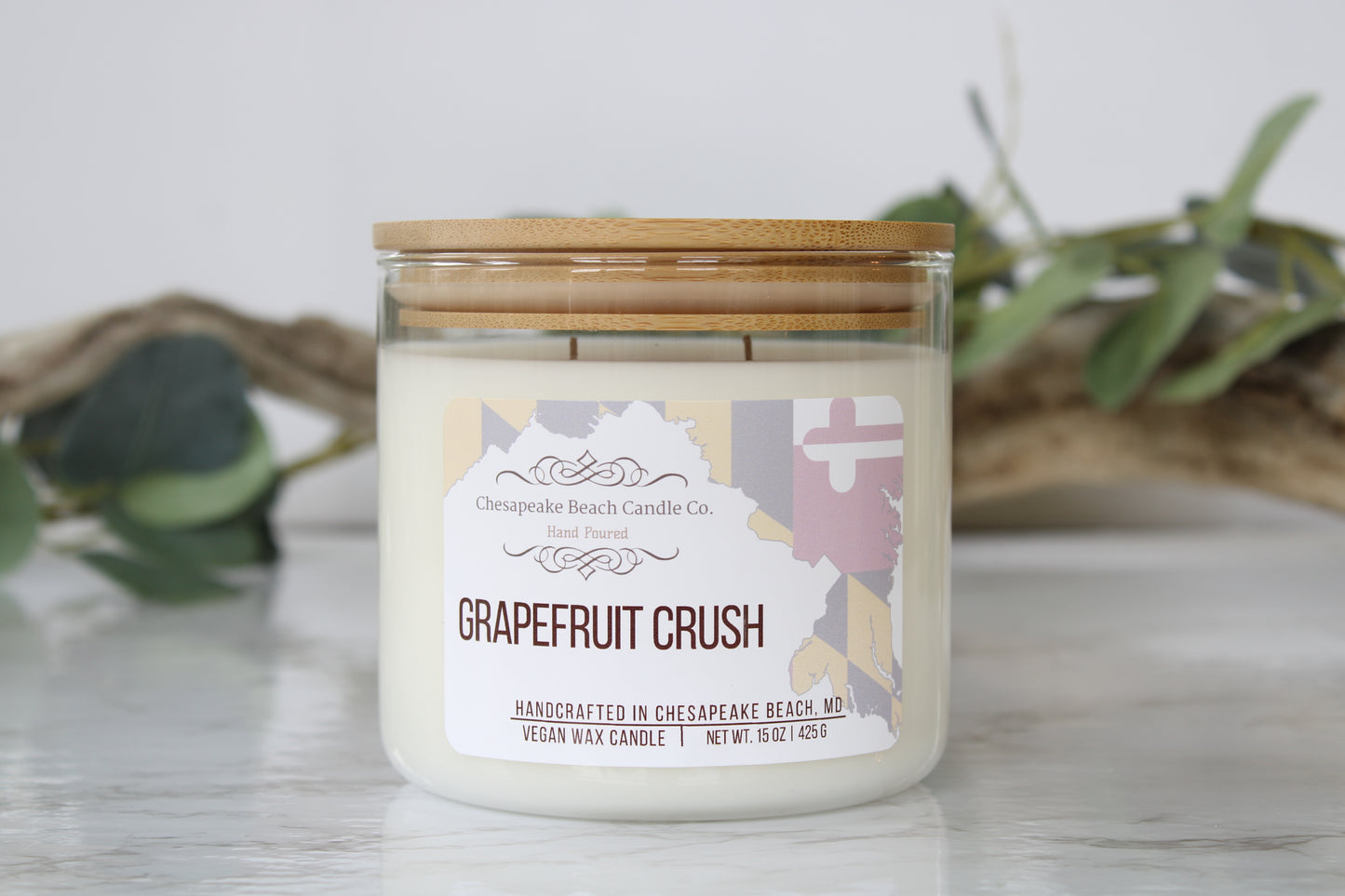 Grapefruit Crush 3-Wick Candle