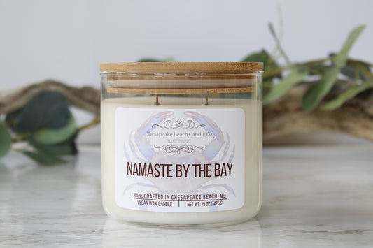 Namaste by the Bay Candle