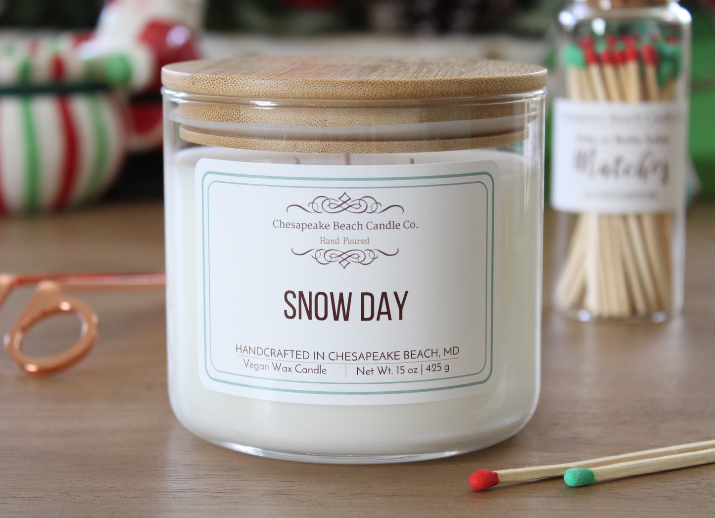 Snow Day Candle
