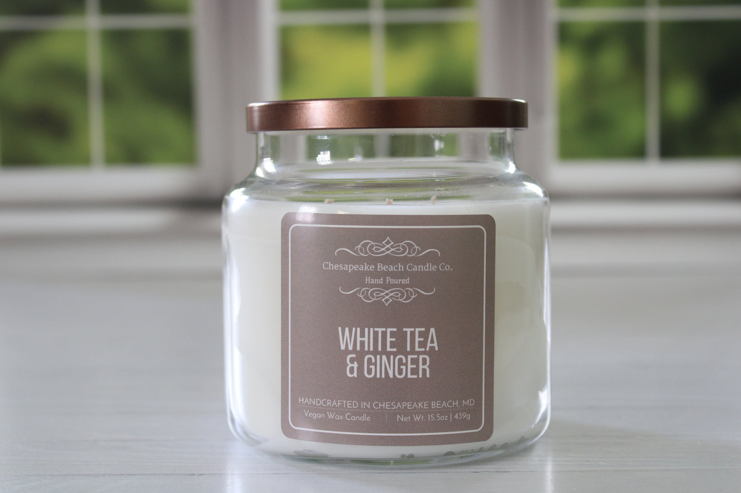 White Tea & Ginger Candle (Inspired by BBW™)