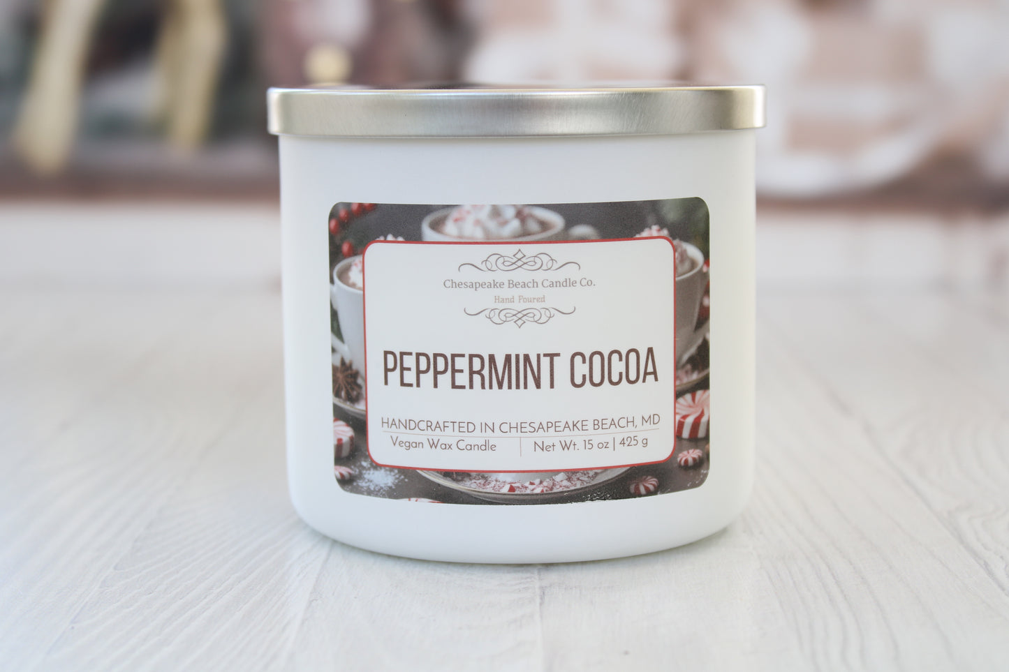 Peppermint Cocoa 3-Wick Candle