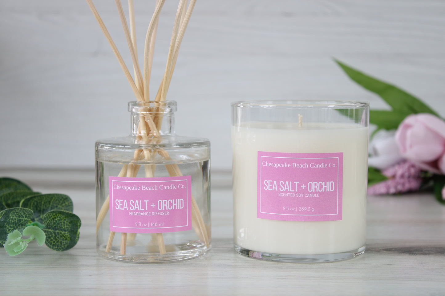 Sea Salt + Orchid Reed Diffuser