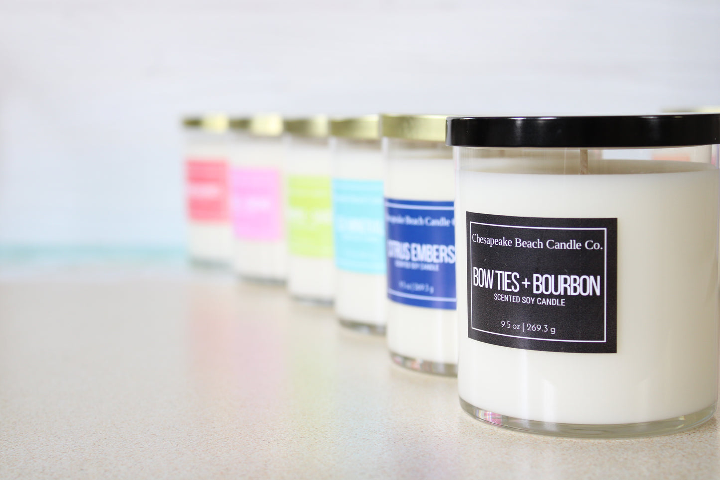 Sea Salt + Orchid Candle