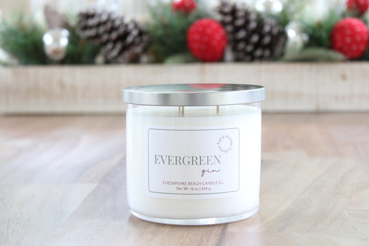 Evergreen Gin 3-Wick Candle