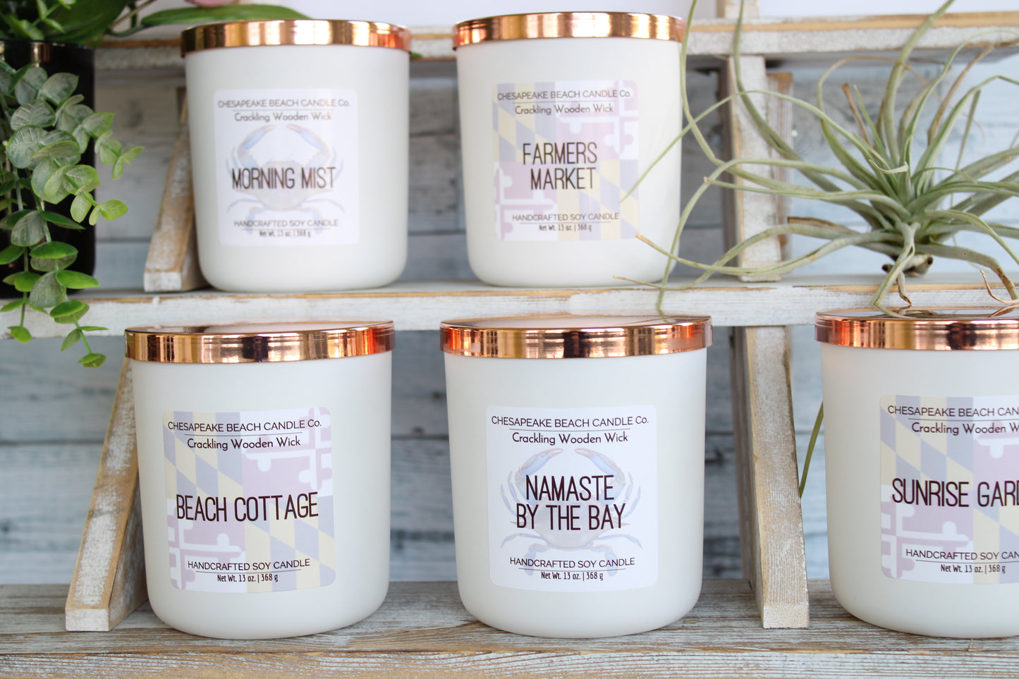 High Tide Wooden Wick Candle