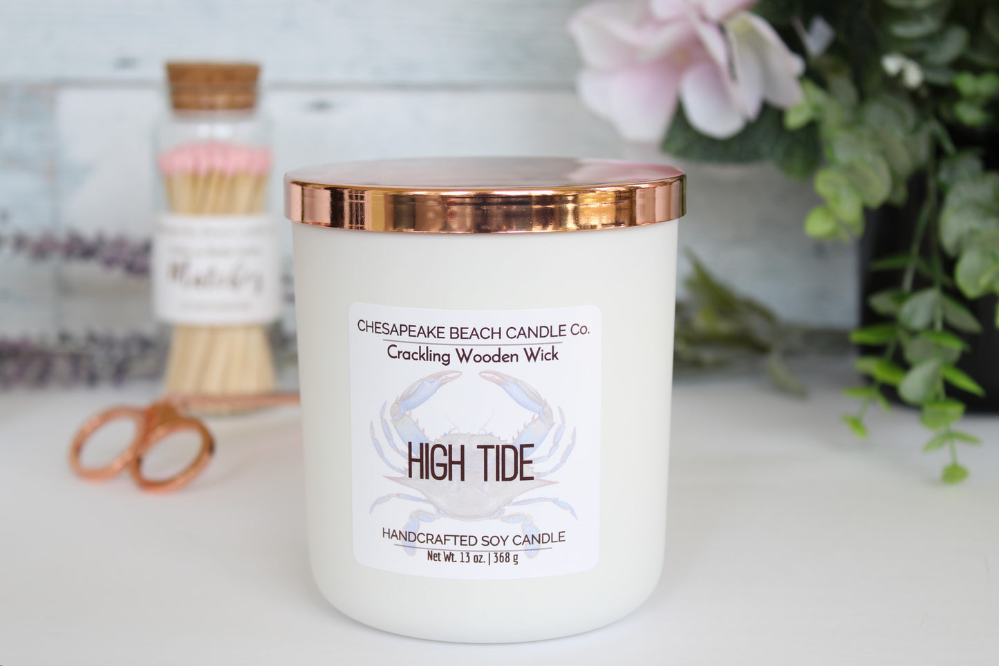 High Tide Wooden Wick Candle