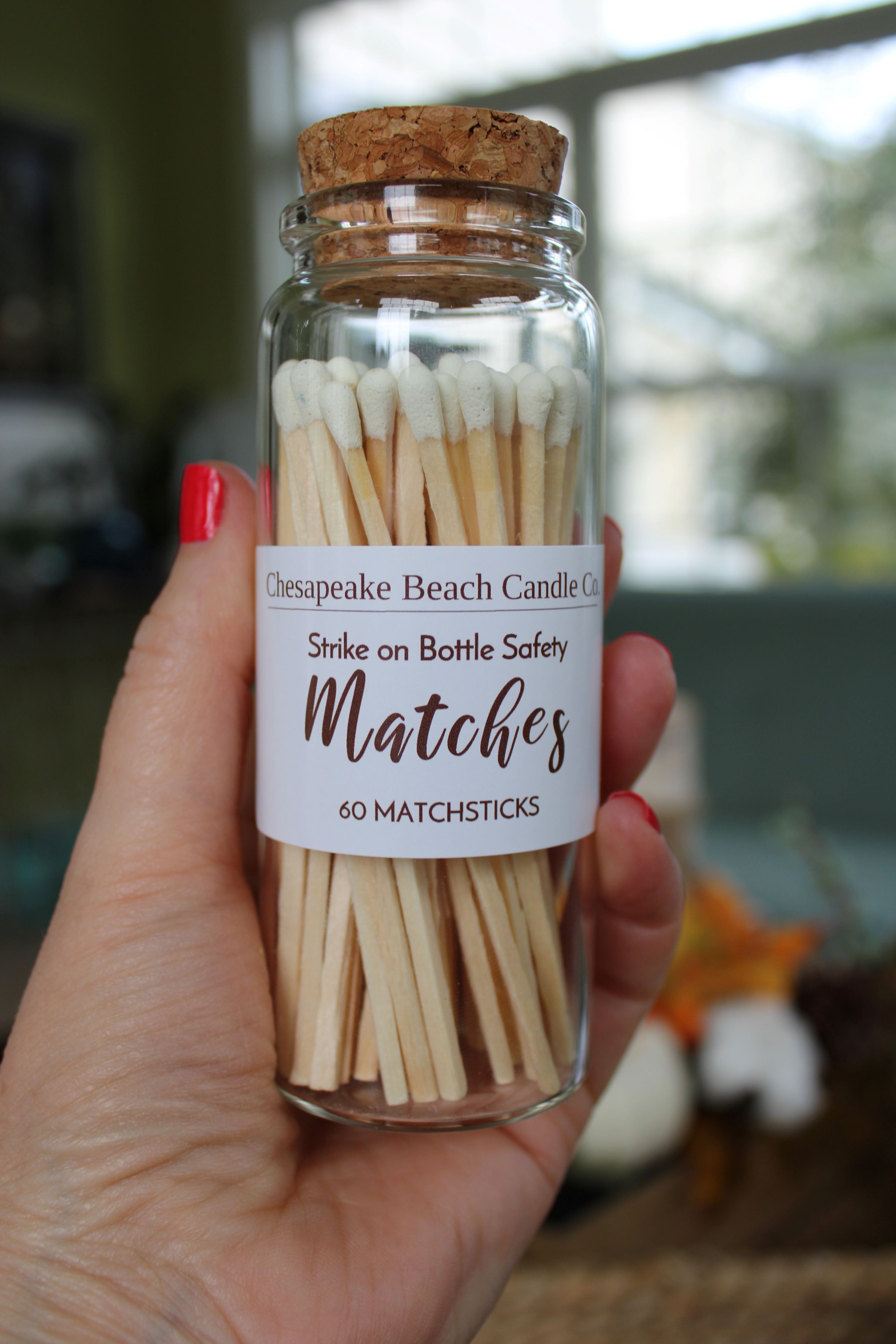 Safety Matches, Lavender Matches, Colorful Matches Candle Accessories  Candle Add on Gift, Matches and Striker, Matchsticks, 40 Count Matches 