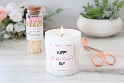 Valentine's and Galentine's Day Candles