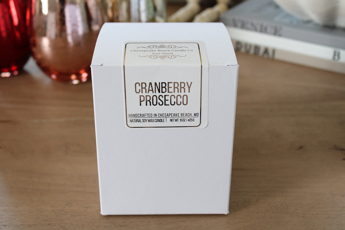 Cranberry Prosecco Candle (15 oz)