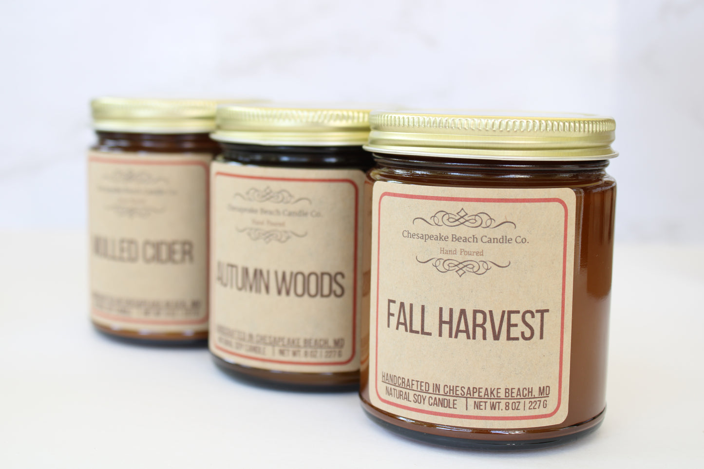 Fall Vibes Candle Trio