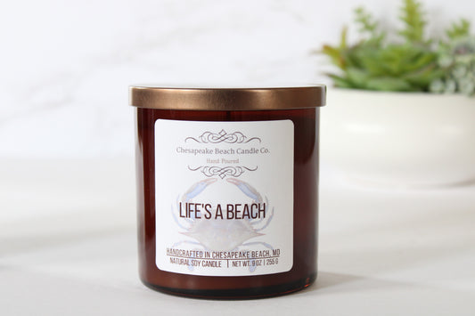 Life's a Beach Candle (9 oz)