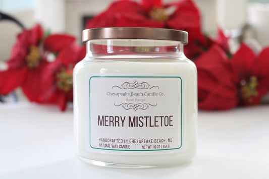 Merry Mistletoe Candle