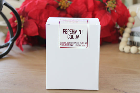 Peppermint Cocoa Candle (15 oz)