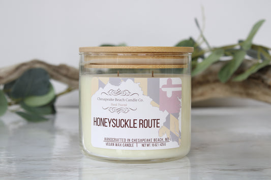 Honeysuckle Route Candle