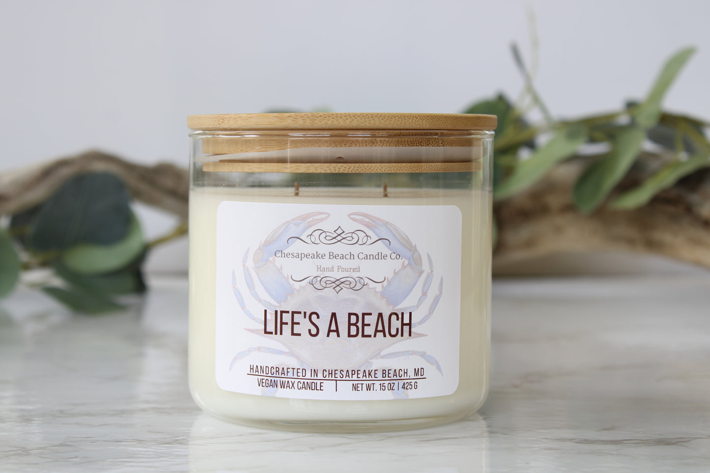 Life's a Beach Candle