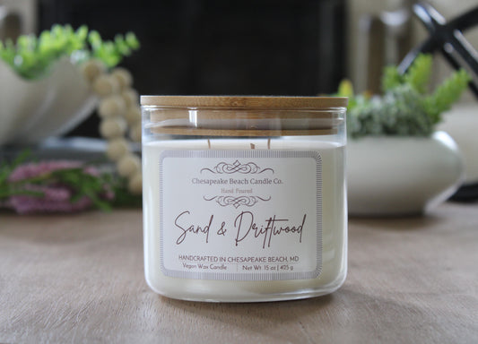 Sand & Driftwood Candle