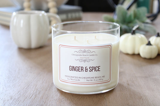 Ginger & Spice Candle NEW!