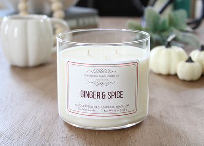 Ginger & Spice Candle NEW!