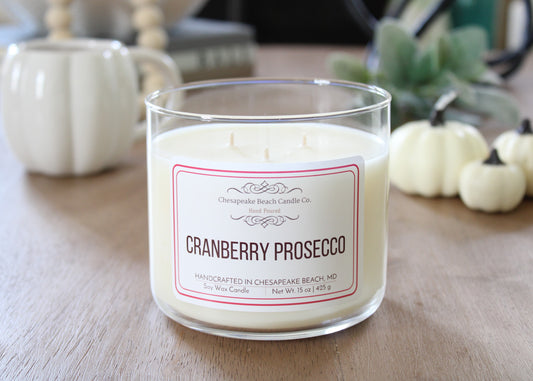 Cranberry Prosecco Candle