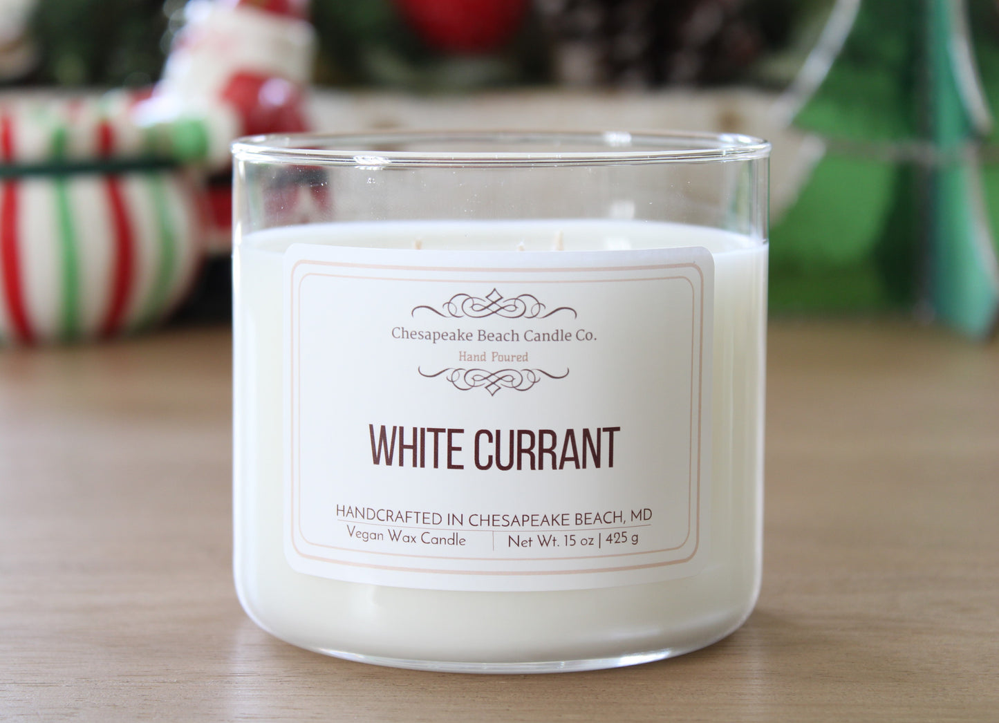 White Currant Candle NEW!