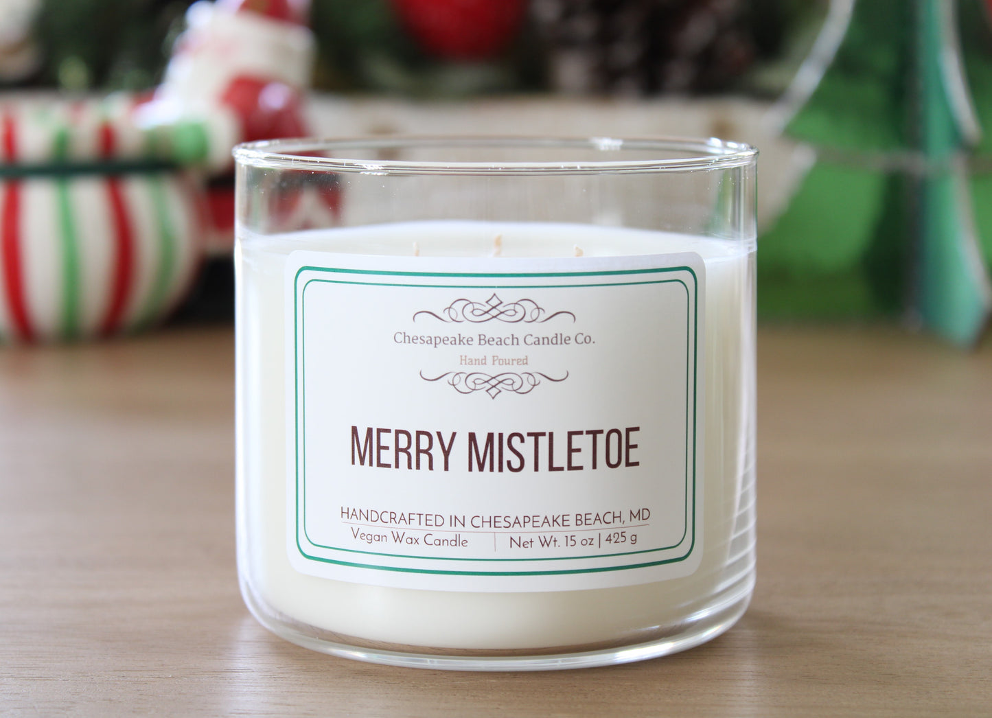 Merry Mistletoe Candle