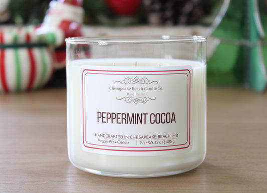 Peppermint Cocoa Candle