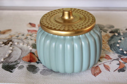Ceramic Pumpkin Candles