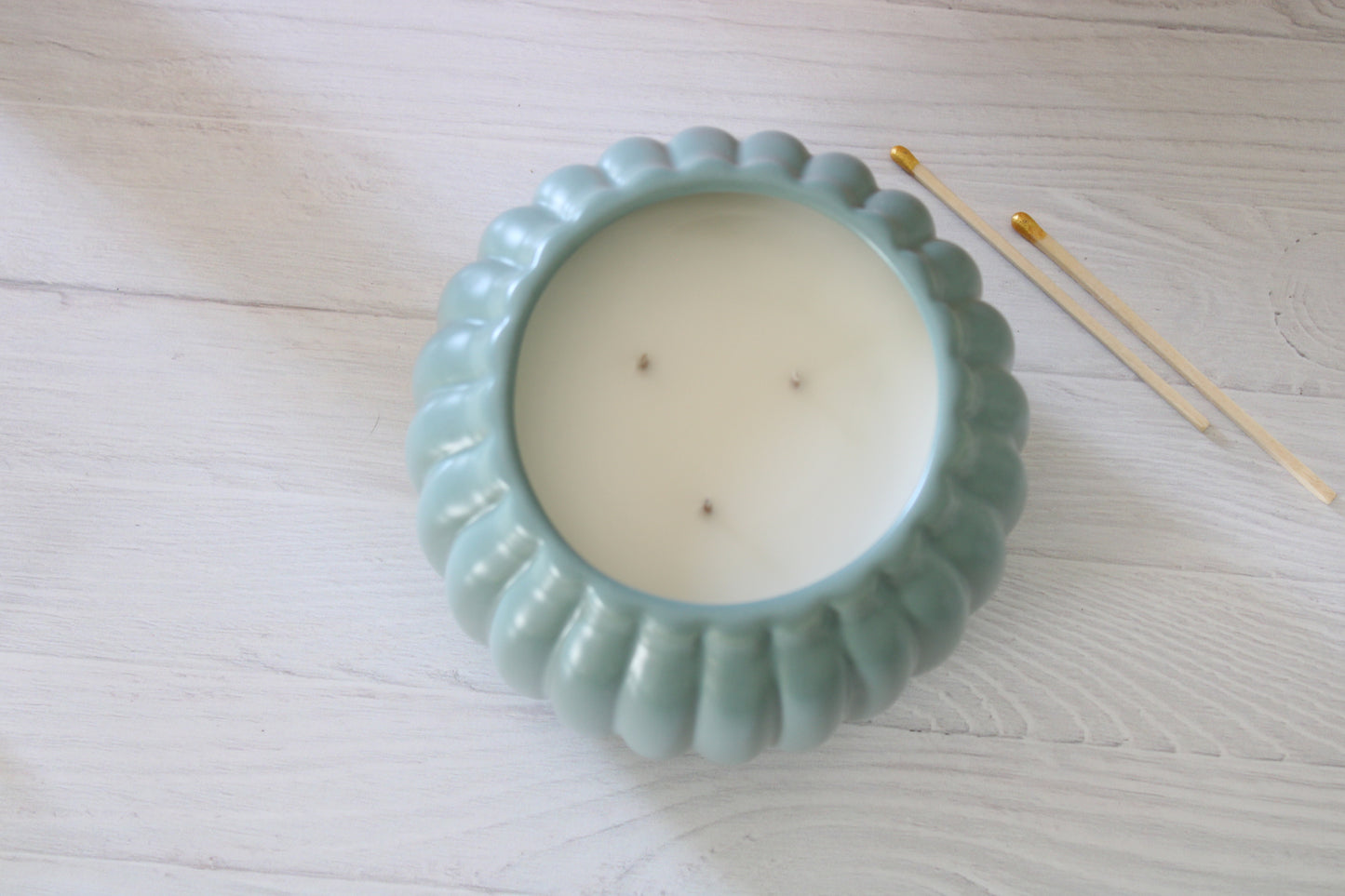 Ceramic Pumpkin Candles