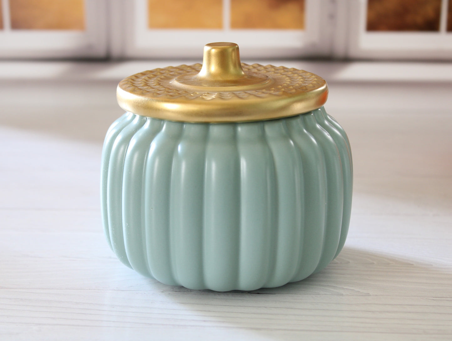 Ceramic Pumpkin Candles