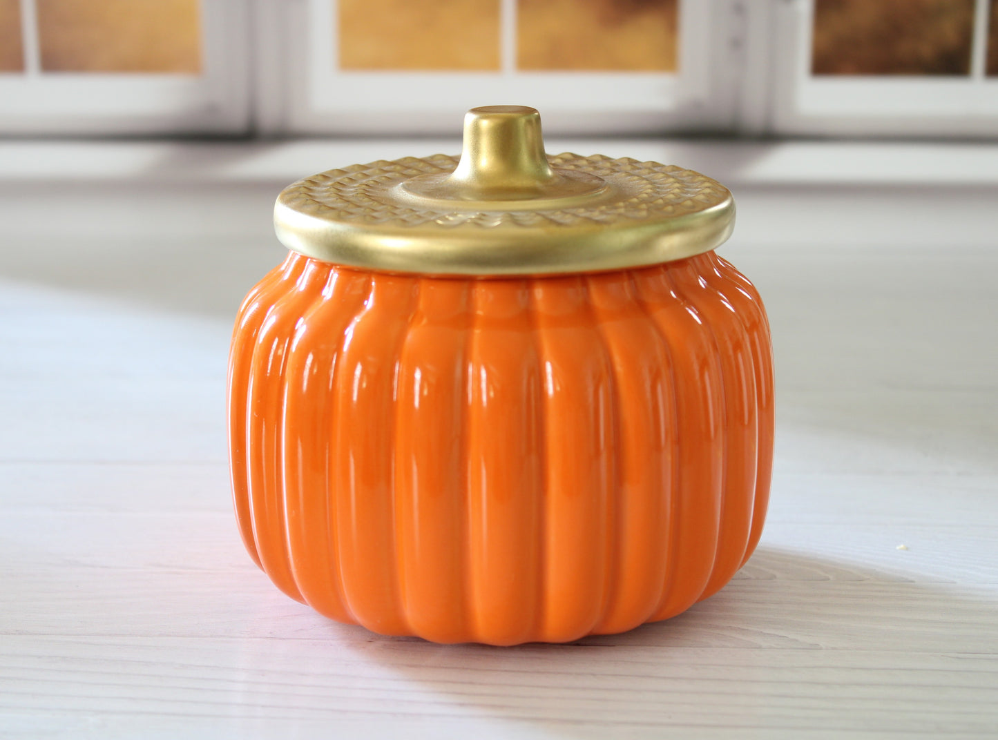 Ceramic Pumpkin Candles