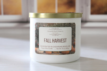 Fall Harvest 3-Wick Candle