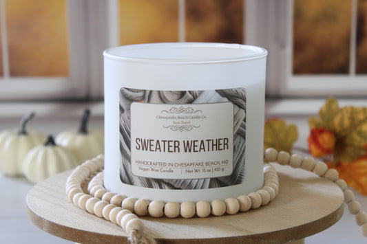 Sweater Weather 3-Wick Candle