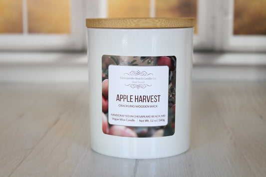 Apple Harvest Wooden Wick Candle