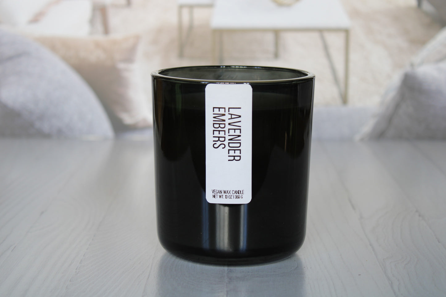 Lavender Embers Wooden Wick Candle