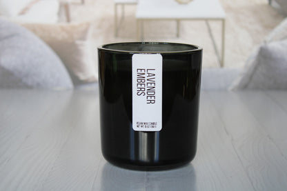Lavender Embers Wooden Wick Candle