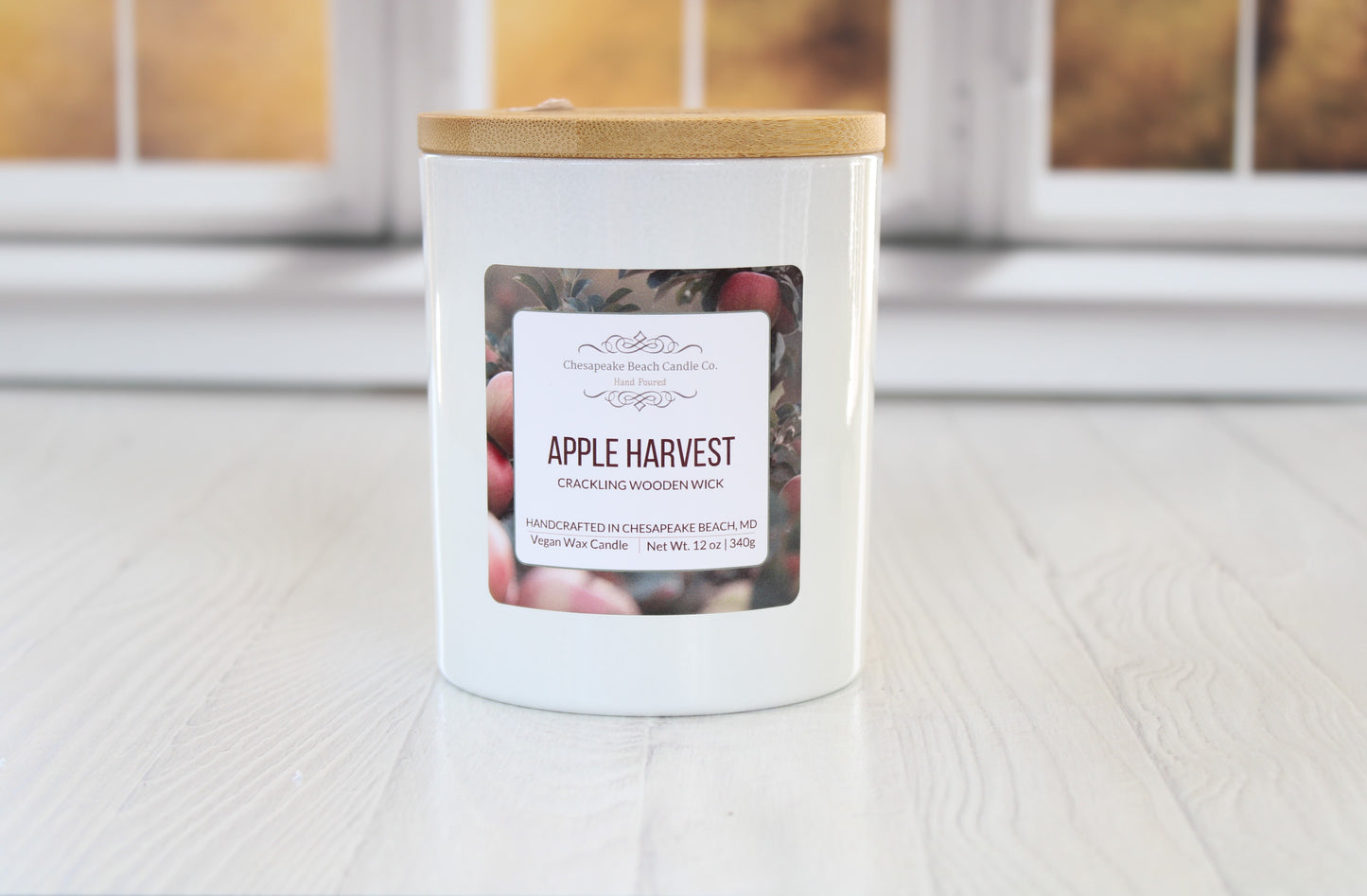 Apple Harvest Wooden Wick Candle