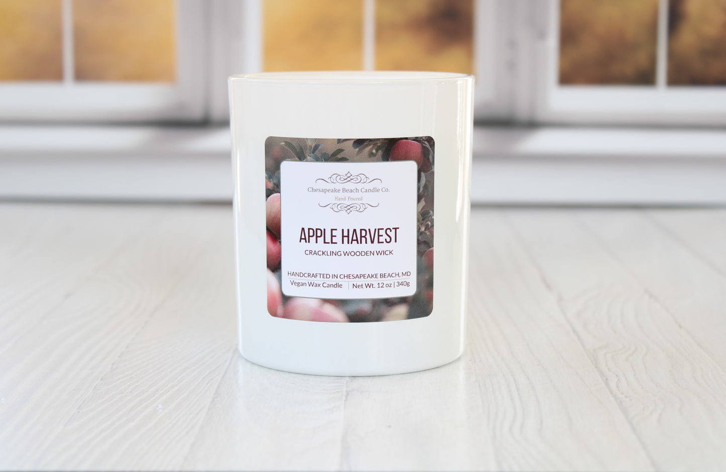 Apple Harvest Wooden Wick Candle