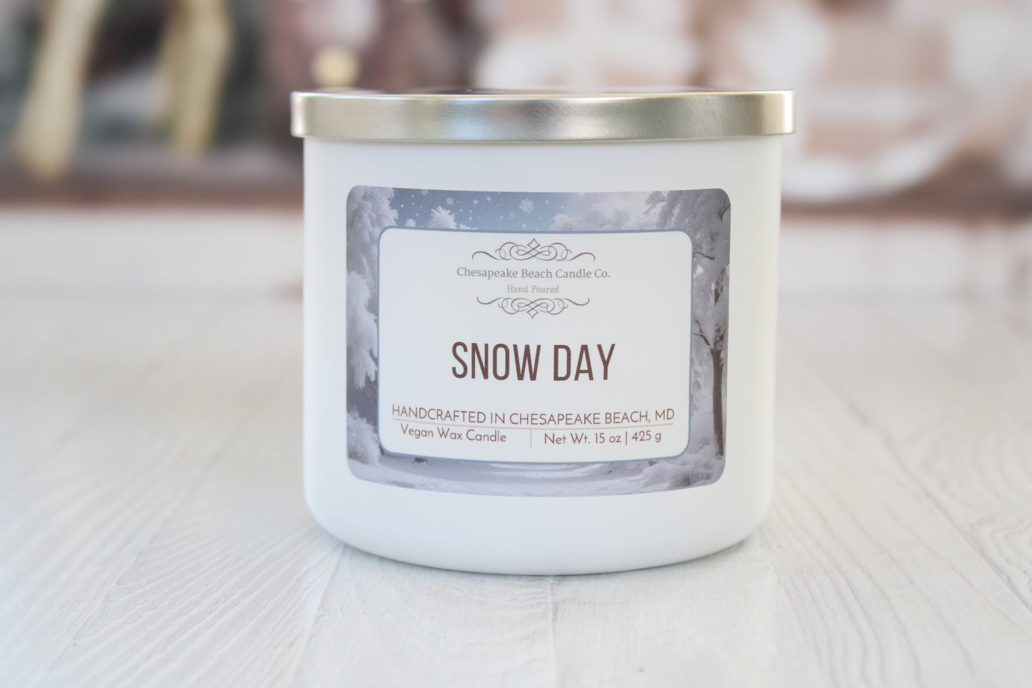 Snow Day 3-Wick Candle