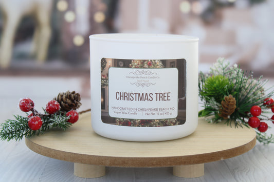 Christmas Tree 3-Wick Candle