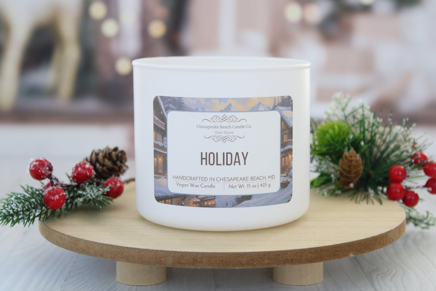 Holiday 3-Wick Candle