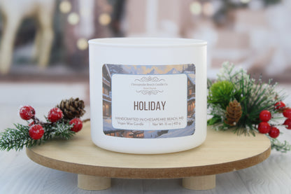 Holiday 3-Wick Candle
