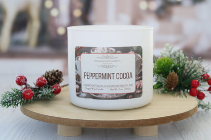 Peppermint Cocoa 3-Wick Candle
