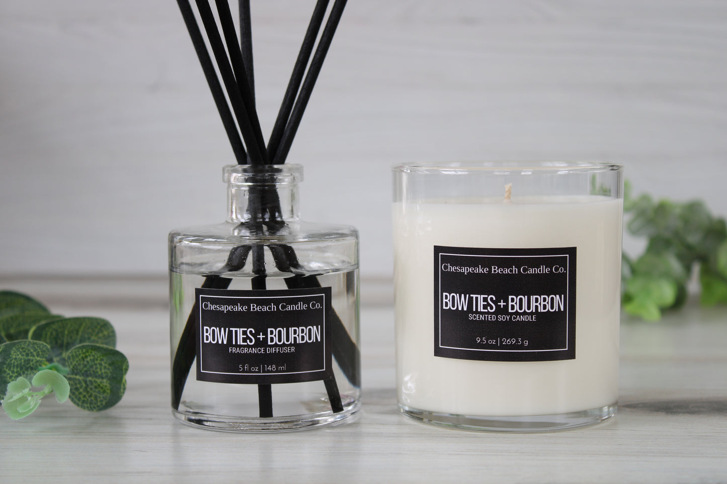 Bow Ties & Bourbon Candle (Inspired by BBW™)