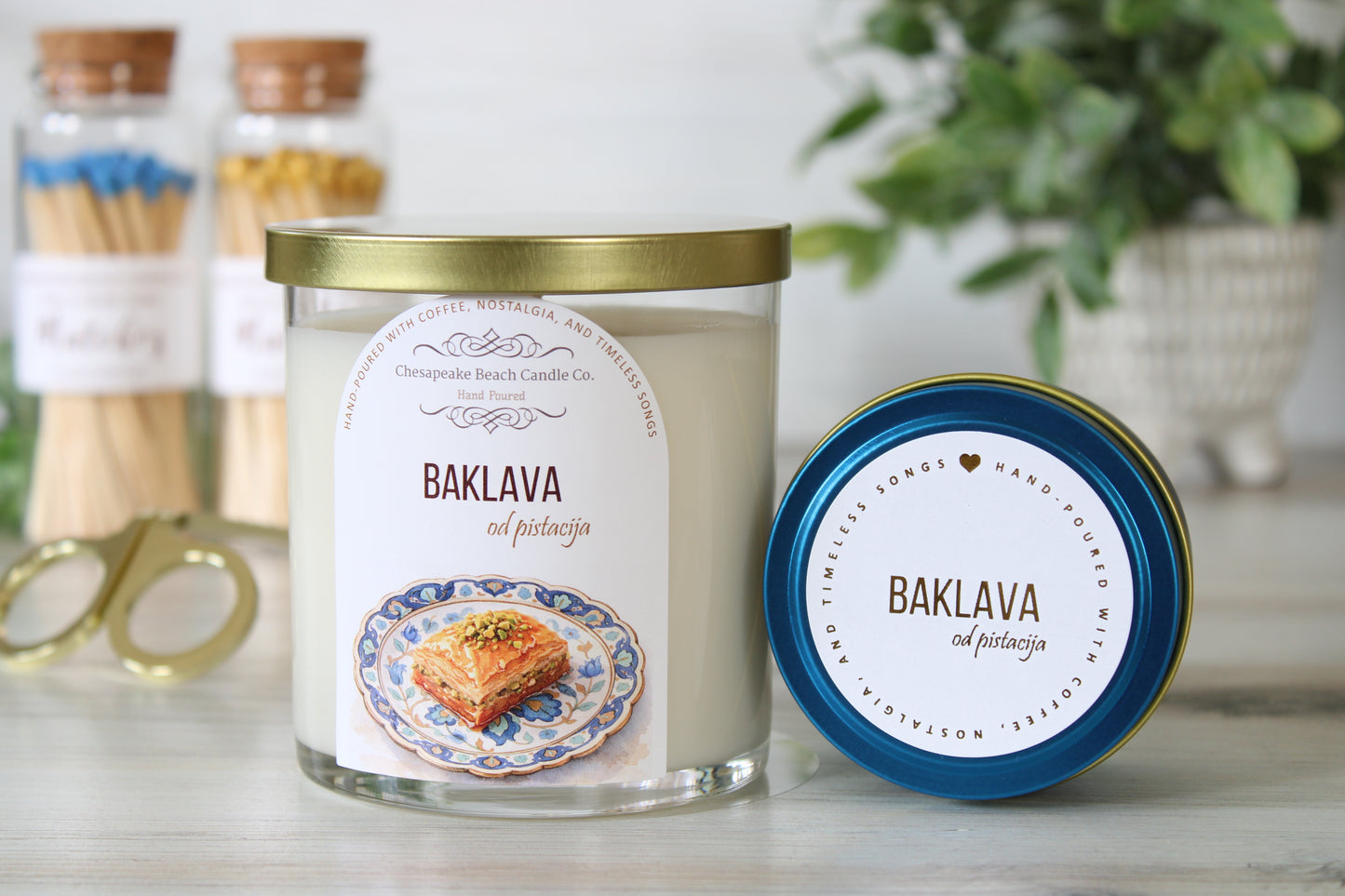Baklava Candle