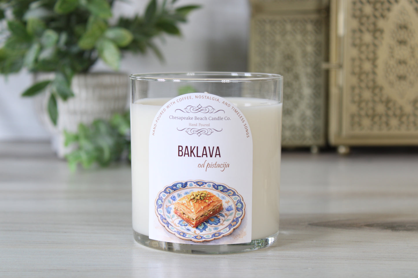 Baklava Candle